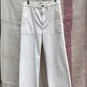 Wrangler Heritage fit wide leg high waist pant